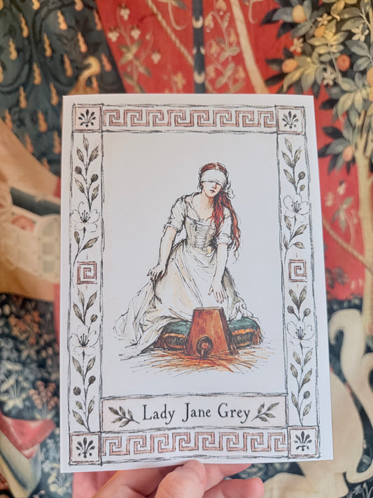 Lady Jane Grey A5 Art Print