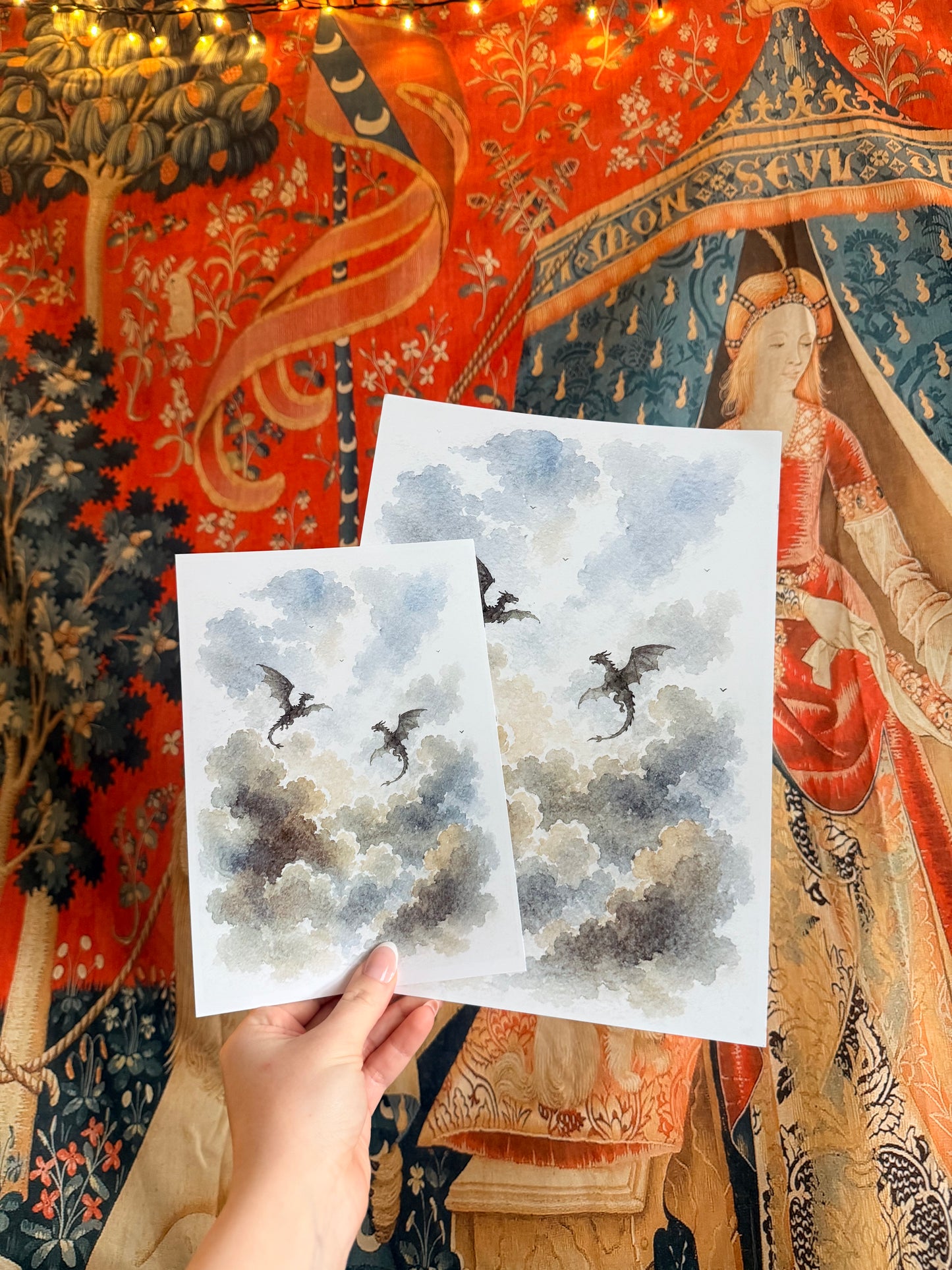 "Lok, Vah, Koor" Dragon Print
