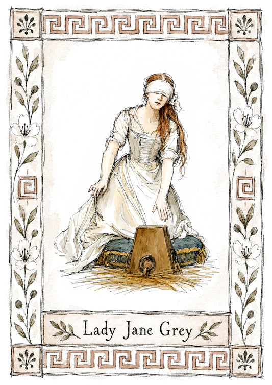 Lady Jane Grey A5 Art Print