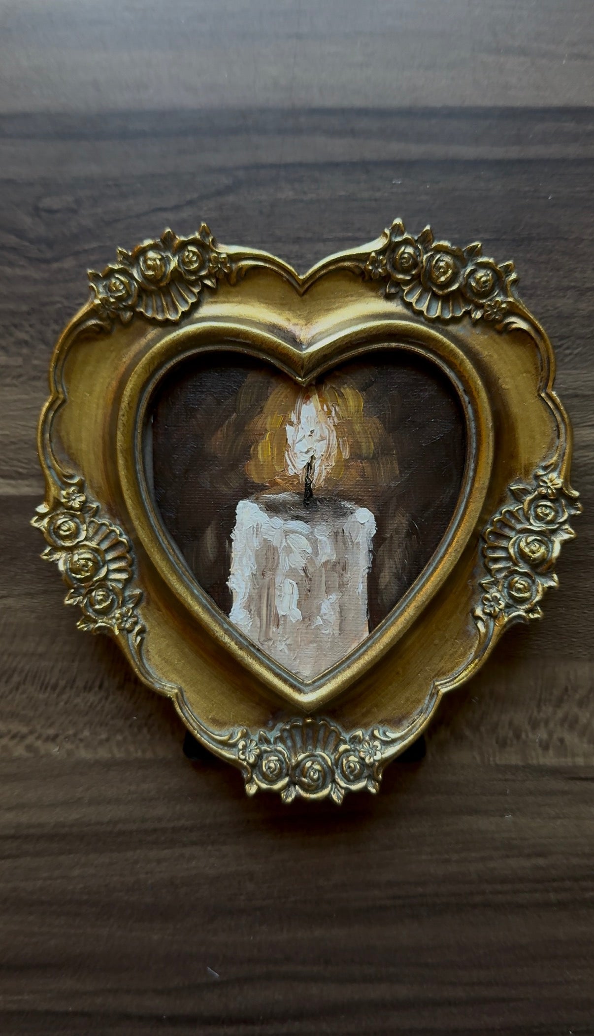 "Flame" Original Framed Oil Painting