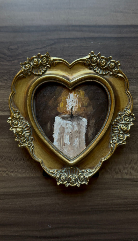 "Flame" Original Framed Oil Painting