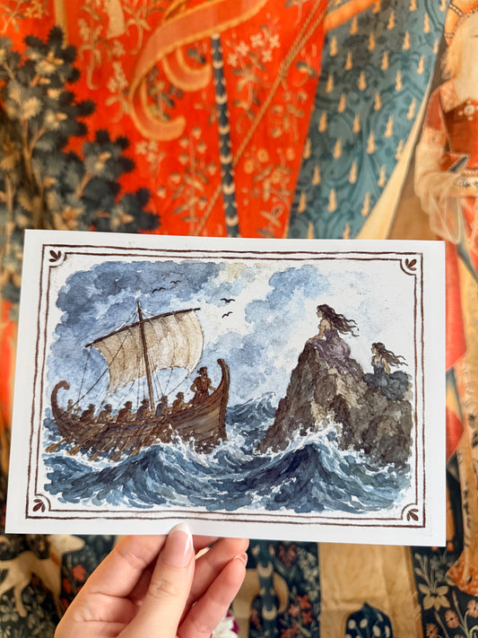 "Sirens" Print A5